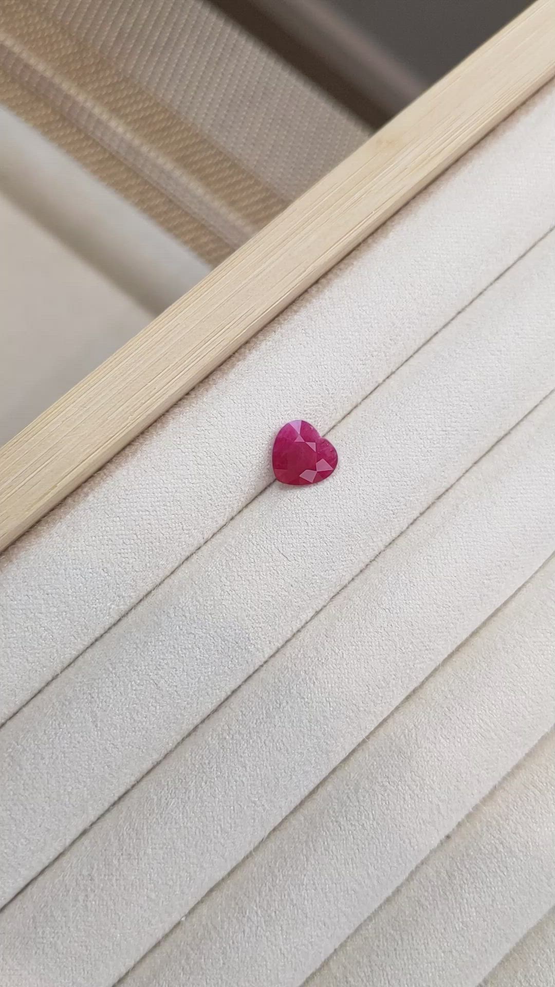 2.18 Ct. Ruby from Burma (Myanmar) Size Video