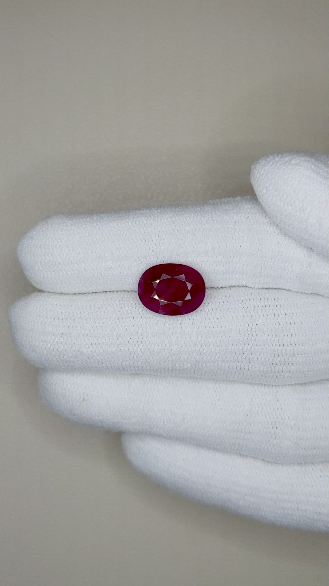 4.02 Ct. Ruby from Thailand Size Video