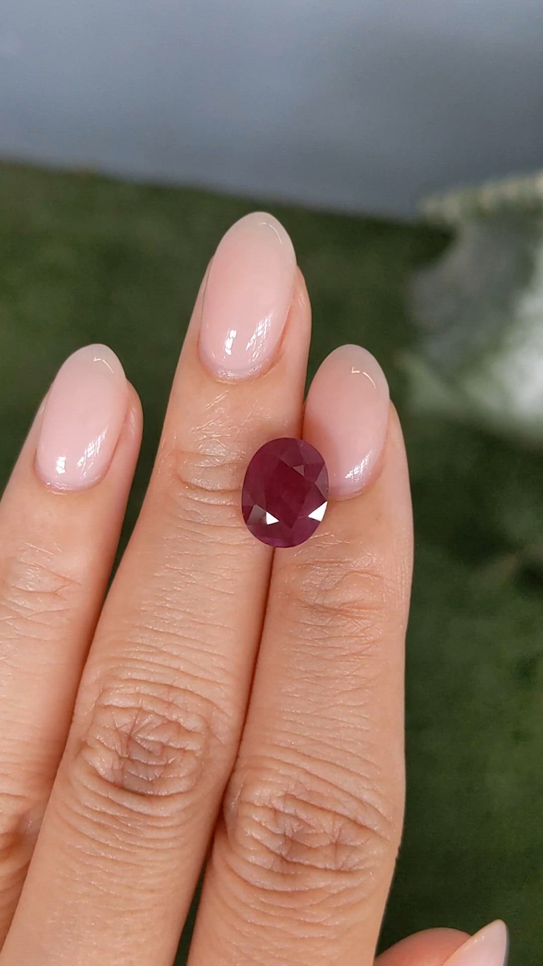 4.02 Ct. Ruby from Thailand Size Video