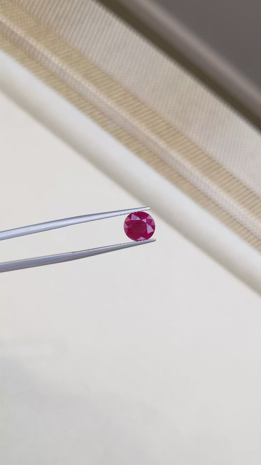 1.49 Ct. Ruby from Thailand Size Video