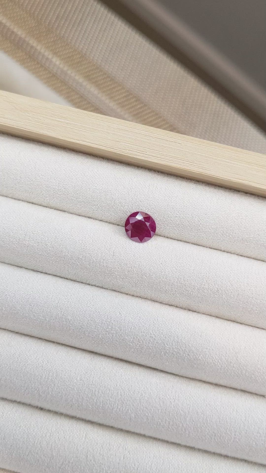 1.49 Ct. Ruby from Thailand Size Video