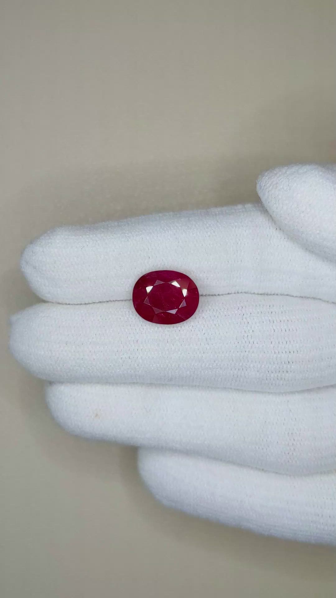 4.99 Ct. Ruby from Mozambique Size Video