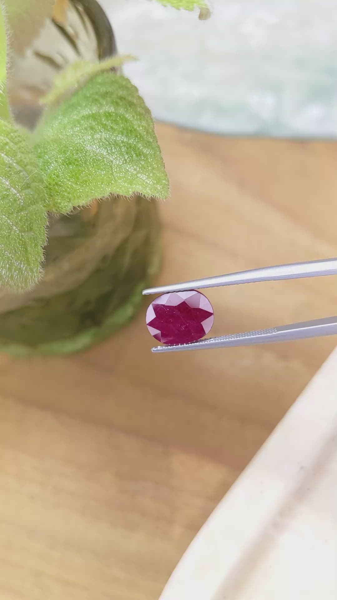 4.99 Ct. Ruby from Mozambique Size Video