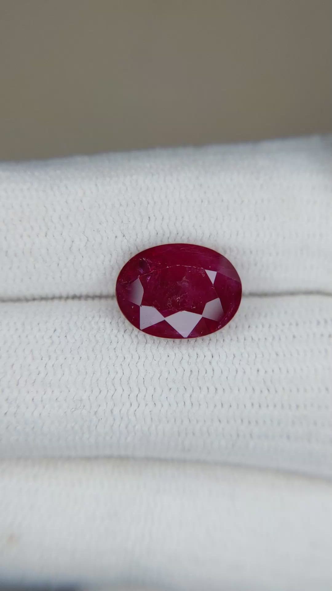 4.25 Ct. Ruby from Mozambique Size Video