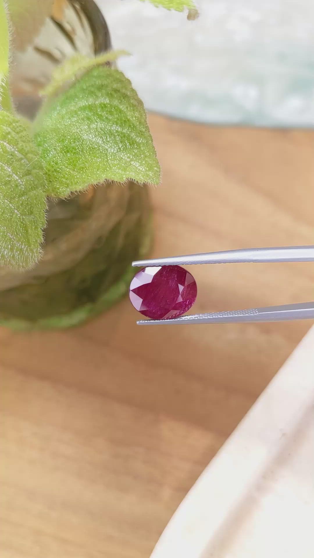 5.09 Ct. Ruby from Mozambique Size Video