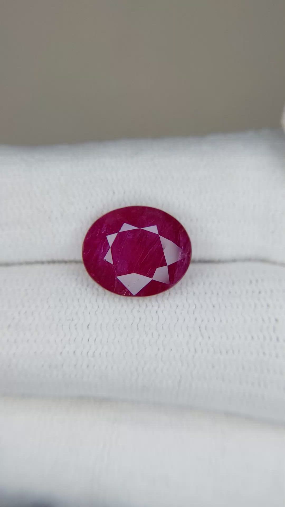 5.09 Ct. Ruby from Mozambique Size Video