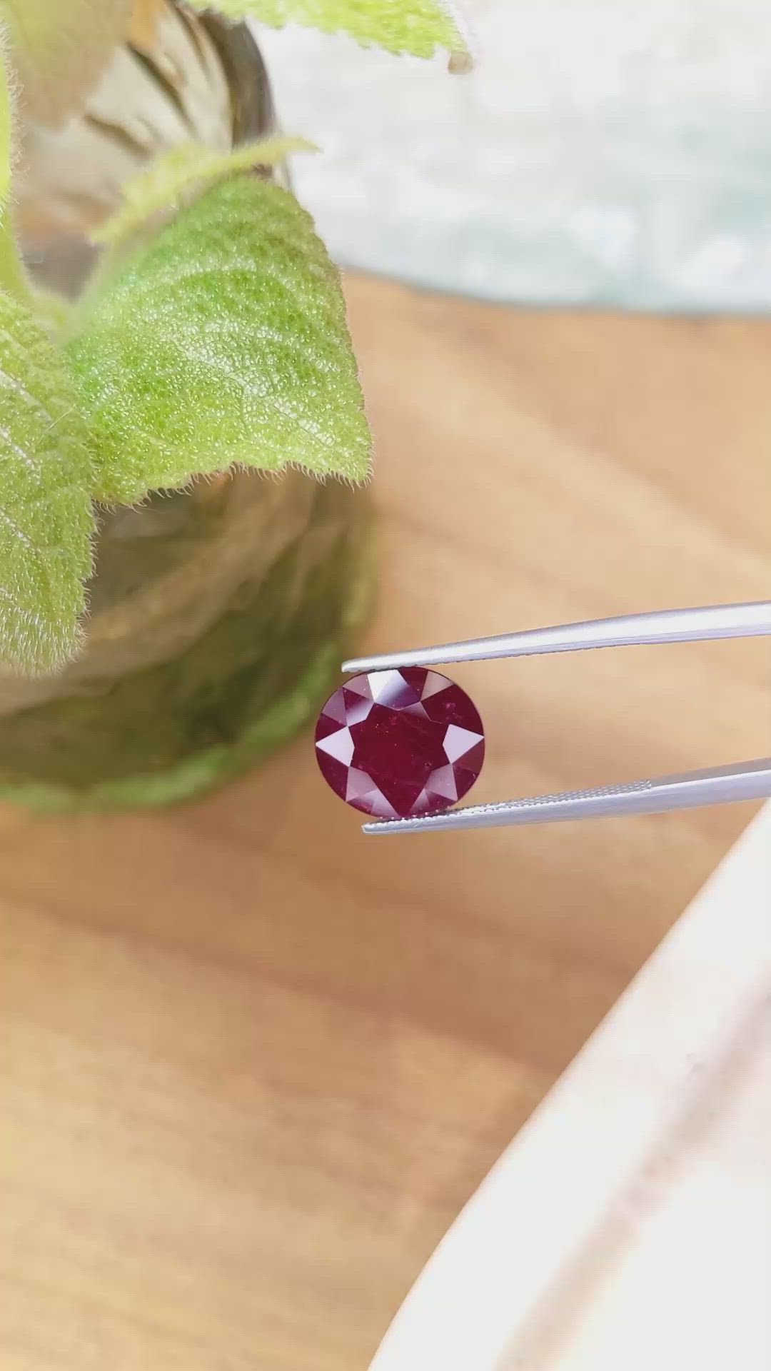 7.11 Ct. Ruby from Mozambique Size Video