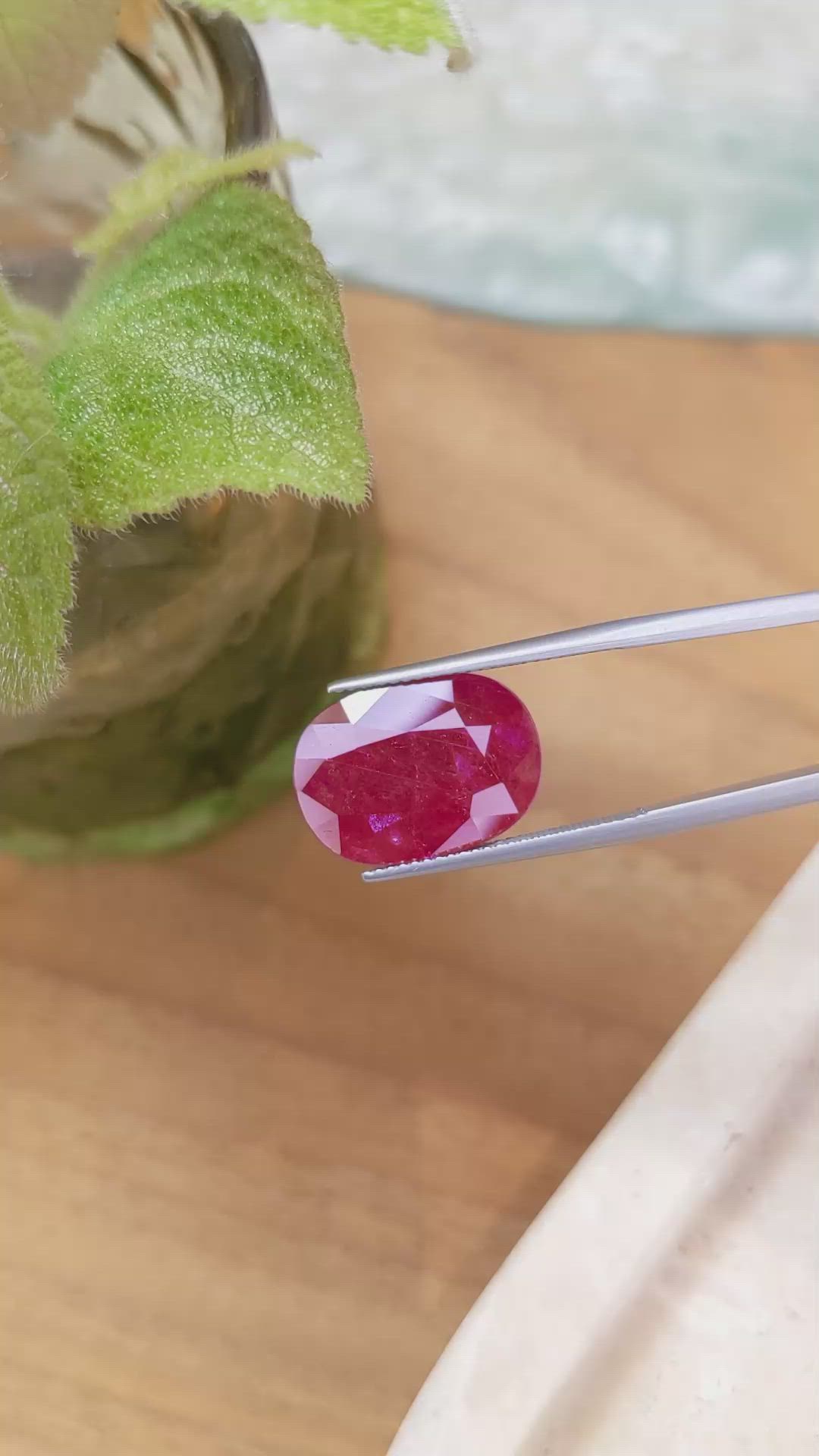 10.59 Ct. Ruby from Mozambique Size Video