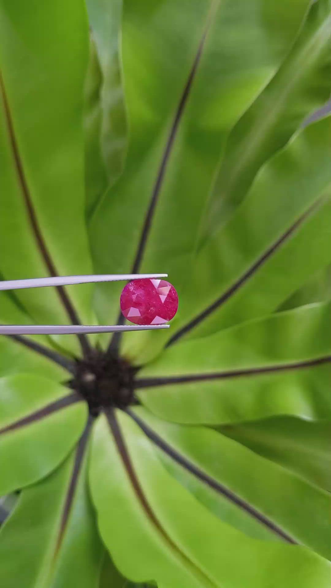 8.50 Ct. Ruby from Mozambique Size Video