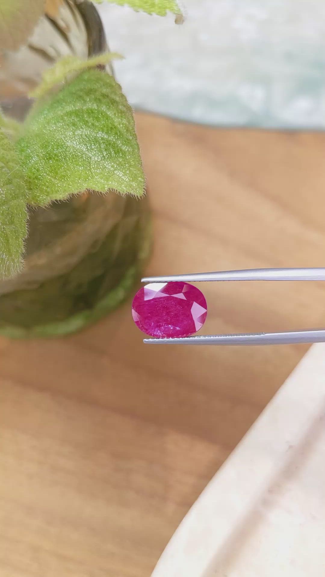 5.01 Ct. Ruby from Mozambique Size Video