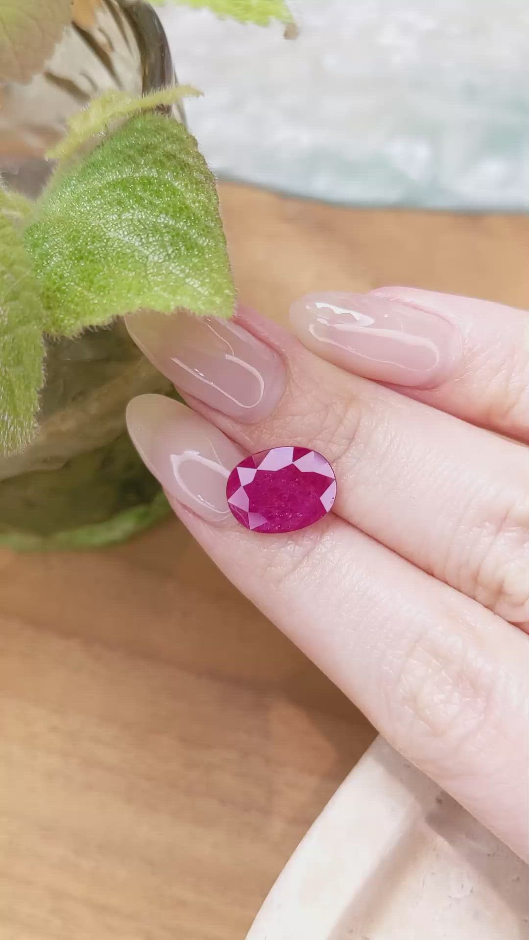 5.01 Ct. Ruby from Mozambique Size Video