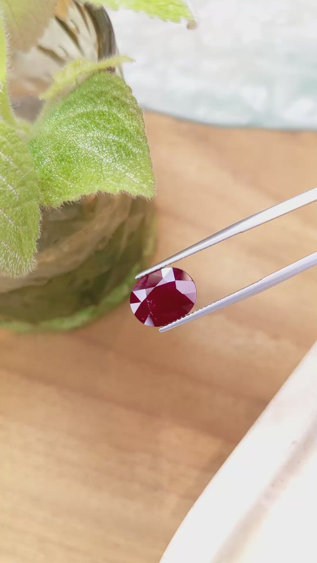 5.30 Ct. Ruby from Mozambique Size Video