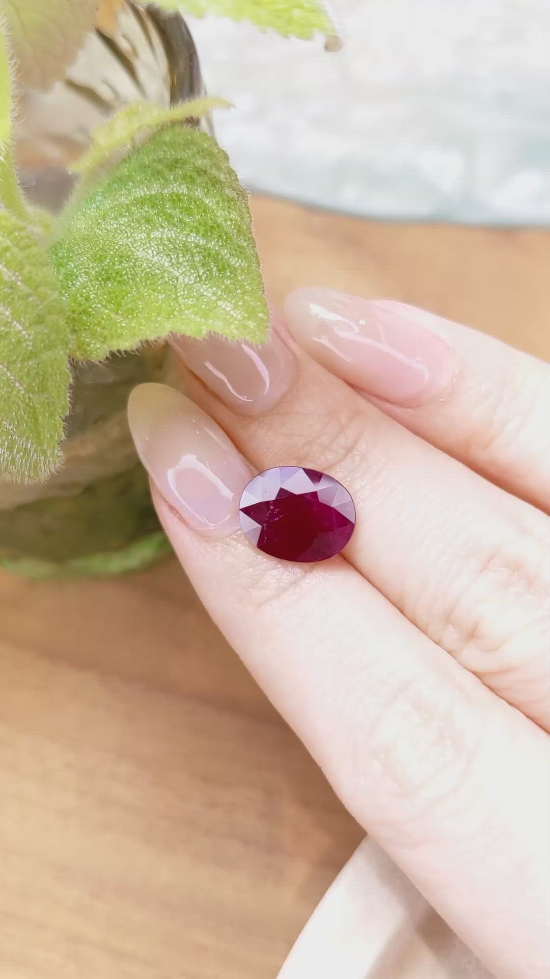 5.30 Ct. Ruby from Mozambique Size Video