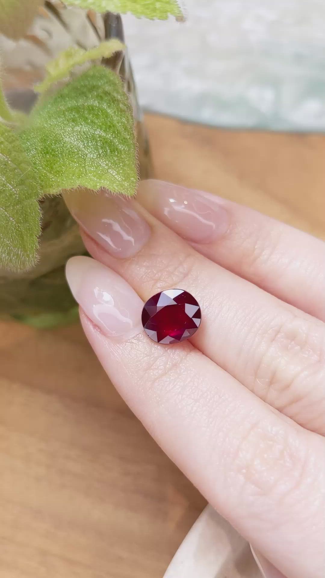 5.04 Ct. Ruby from Mozambique Size Video