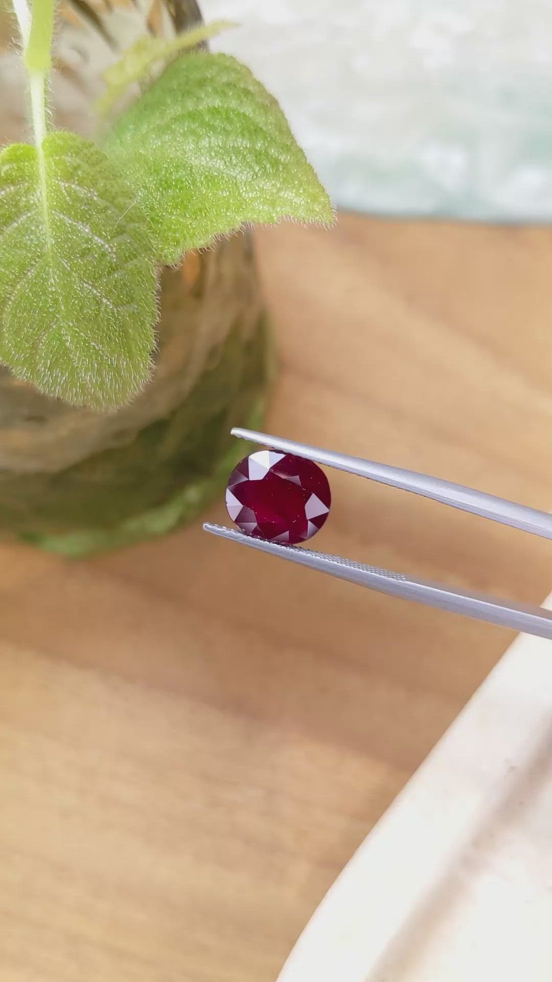 5.04 Ct. Ruby from Mozambique Size Video