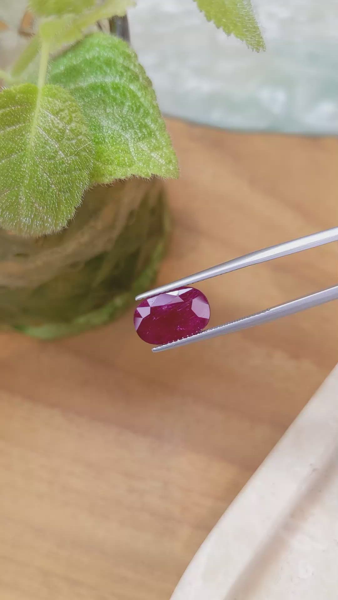 5.10 Ct. Ruby from Mozambique Size Video