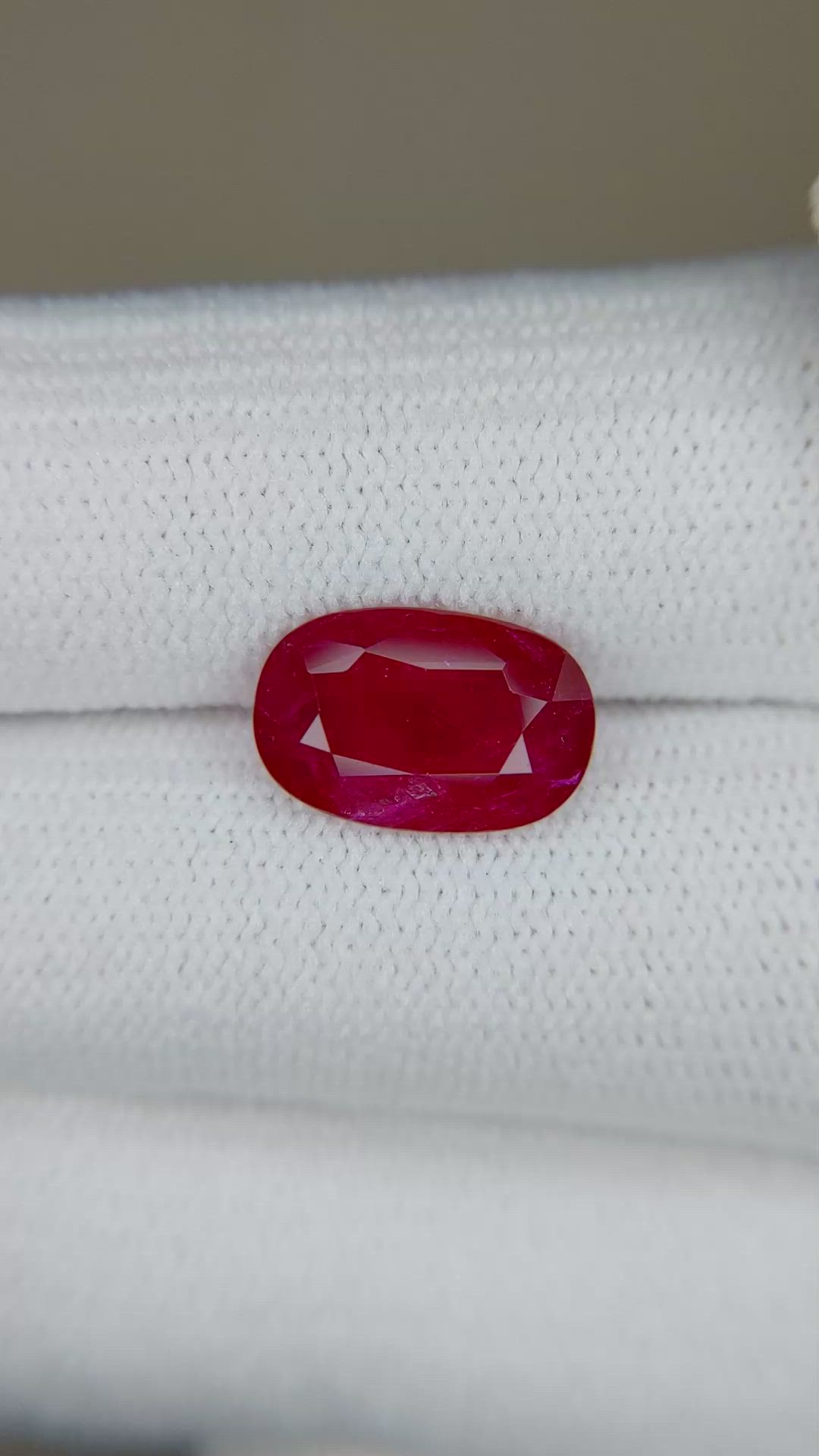 3.09 Ct. Ruby from Mozambique Size Video
