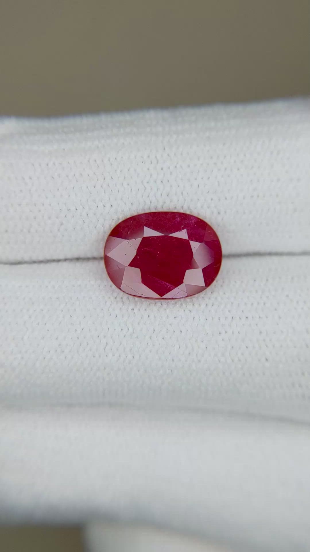 3.12 Ct. Ruby from Mozambique Size Video