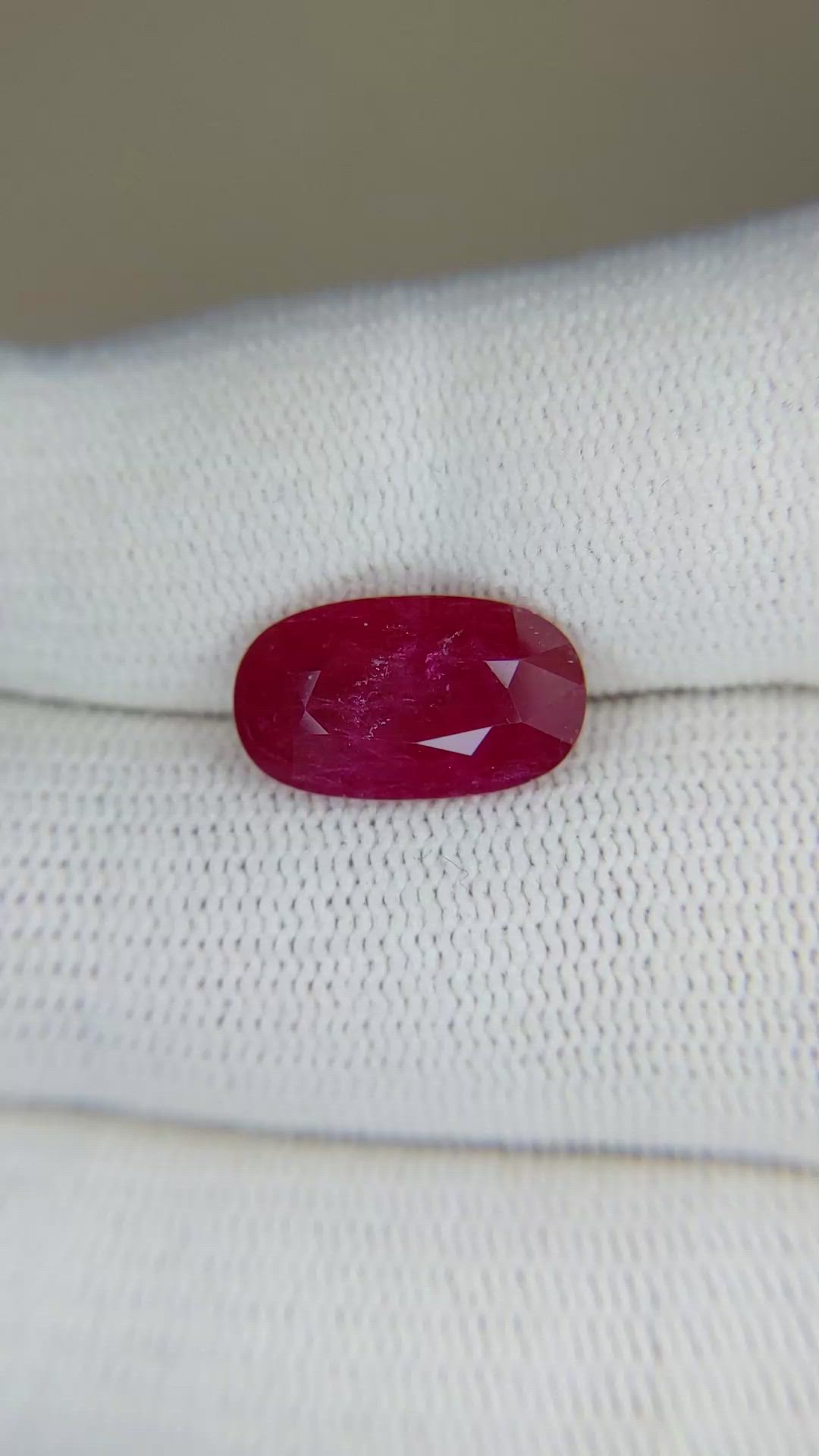 5.10 Ct. Ruby from Mozambique Size Video