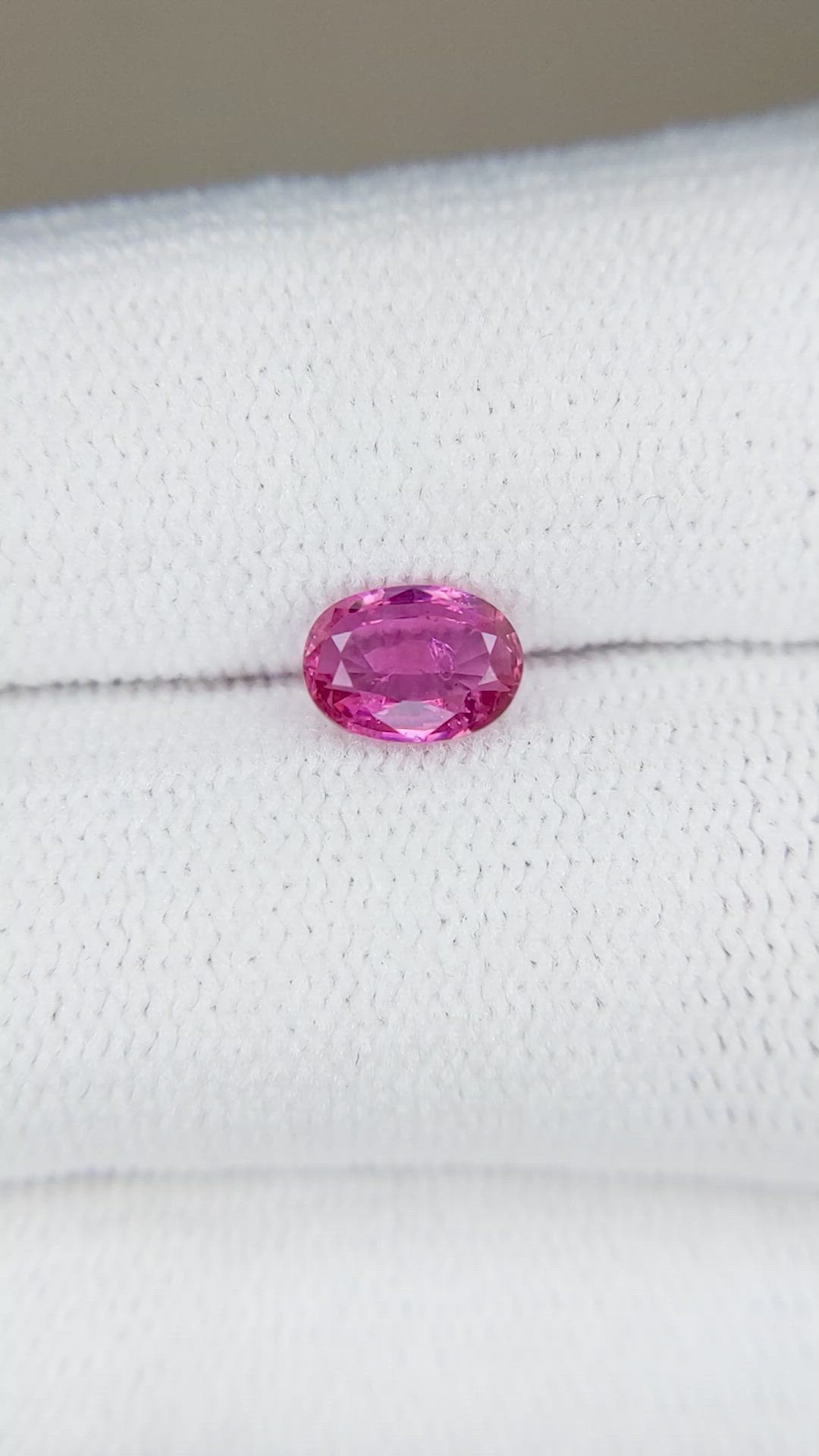 0.82 Ct. Ruby from Mozambique Size Video
