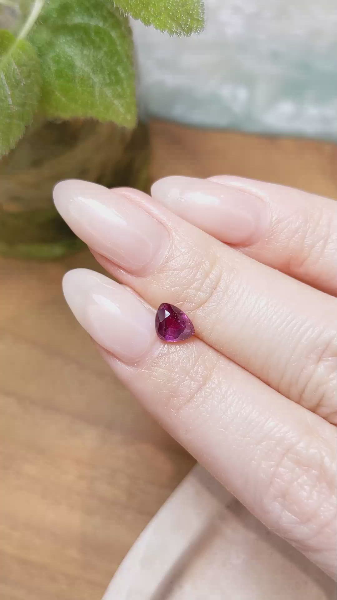 1.20 Ct. Ruby from Mozambique Size Video