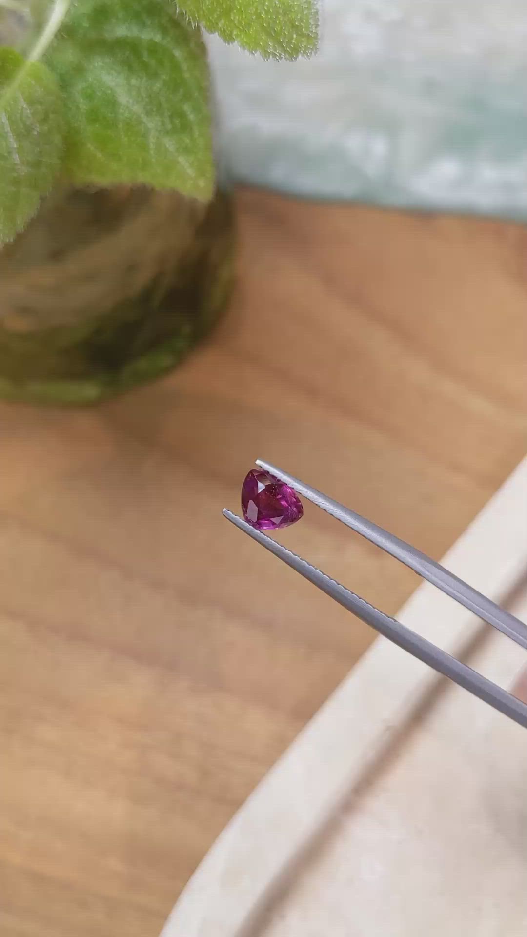 1.20 Ct. Ruby from Mozambique Size Video