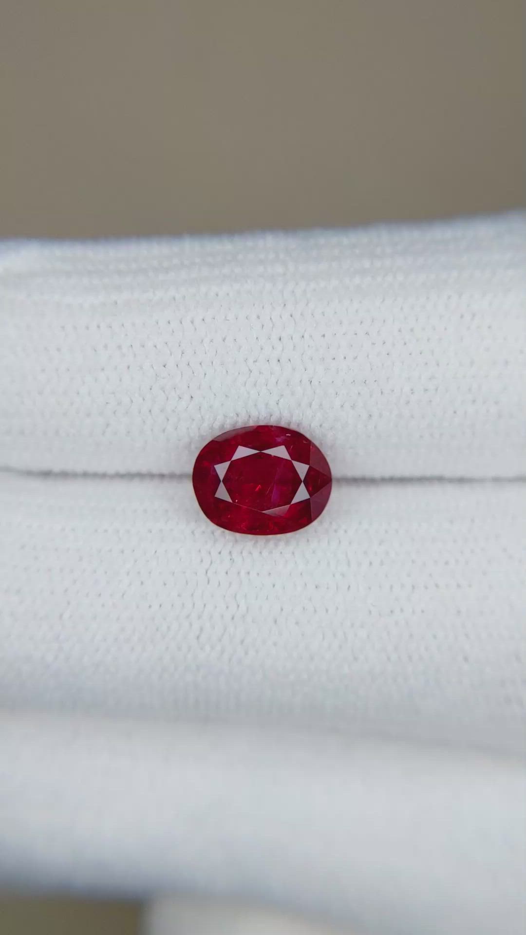 1.94 Ct. Ruby from Mozambique Size Video