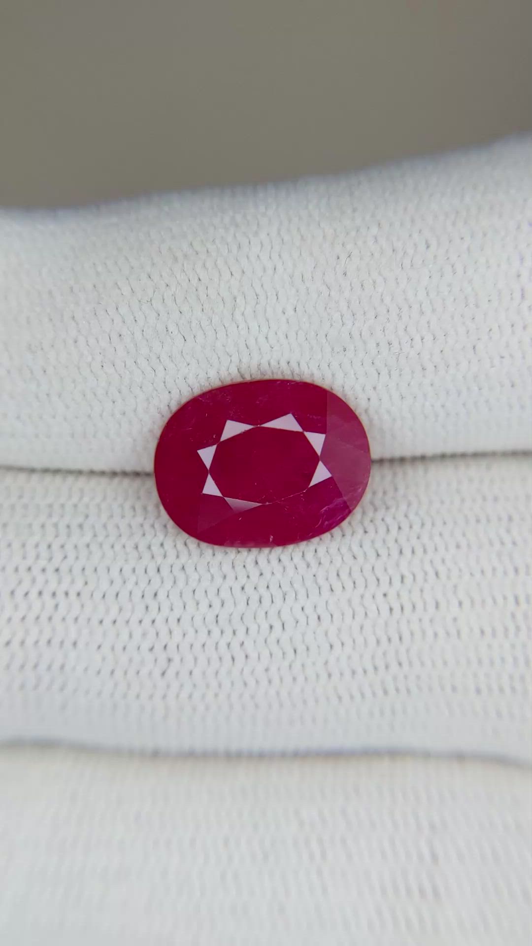 5.57 Ct. Ruby from Mozambique Size Video