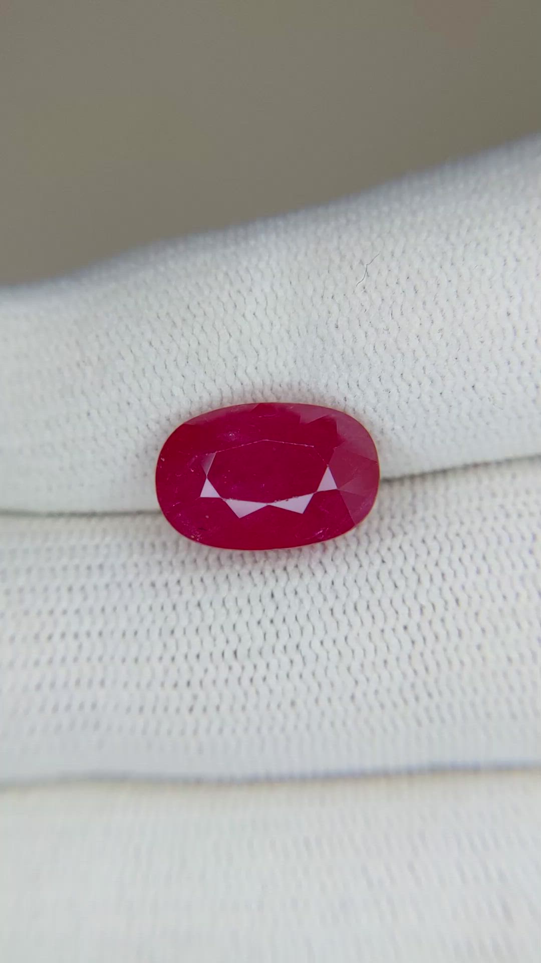 5.81 Ct. Ruby from Mozambique Size Video