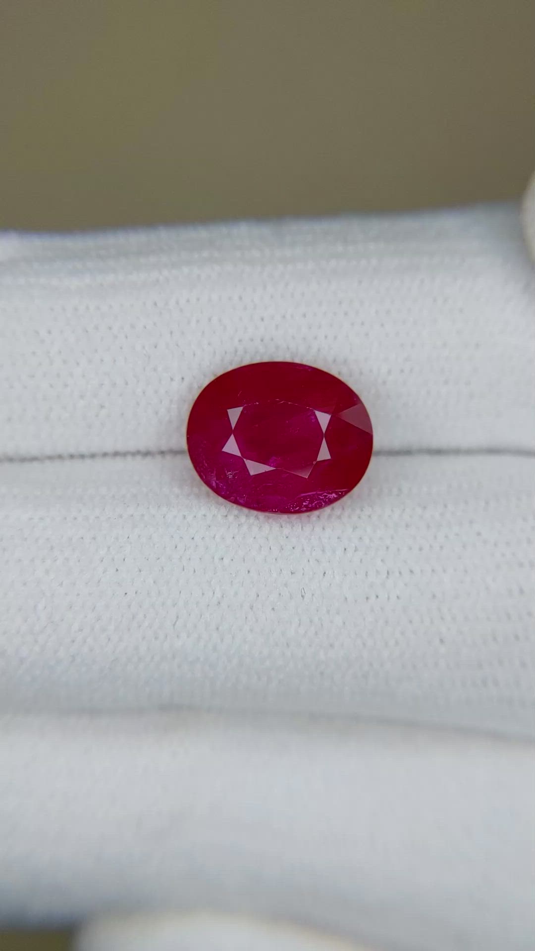 4.12 Ct. Ruby from Mozambique Size Video