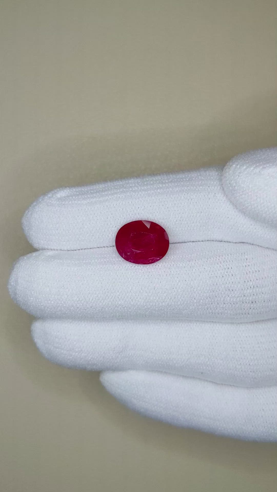 4.12 Ct. Ruby from Mozambique Size Video