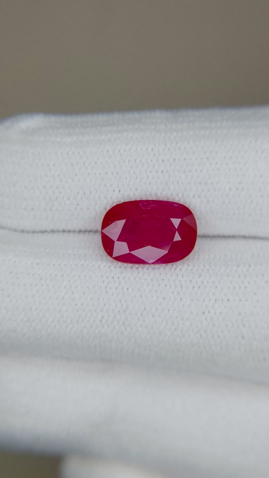 2.97 Ct. Ruby from Mozambique Size Video