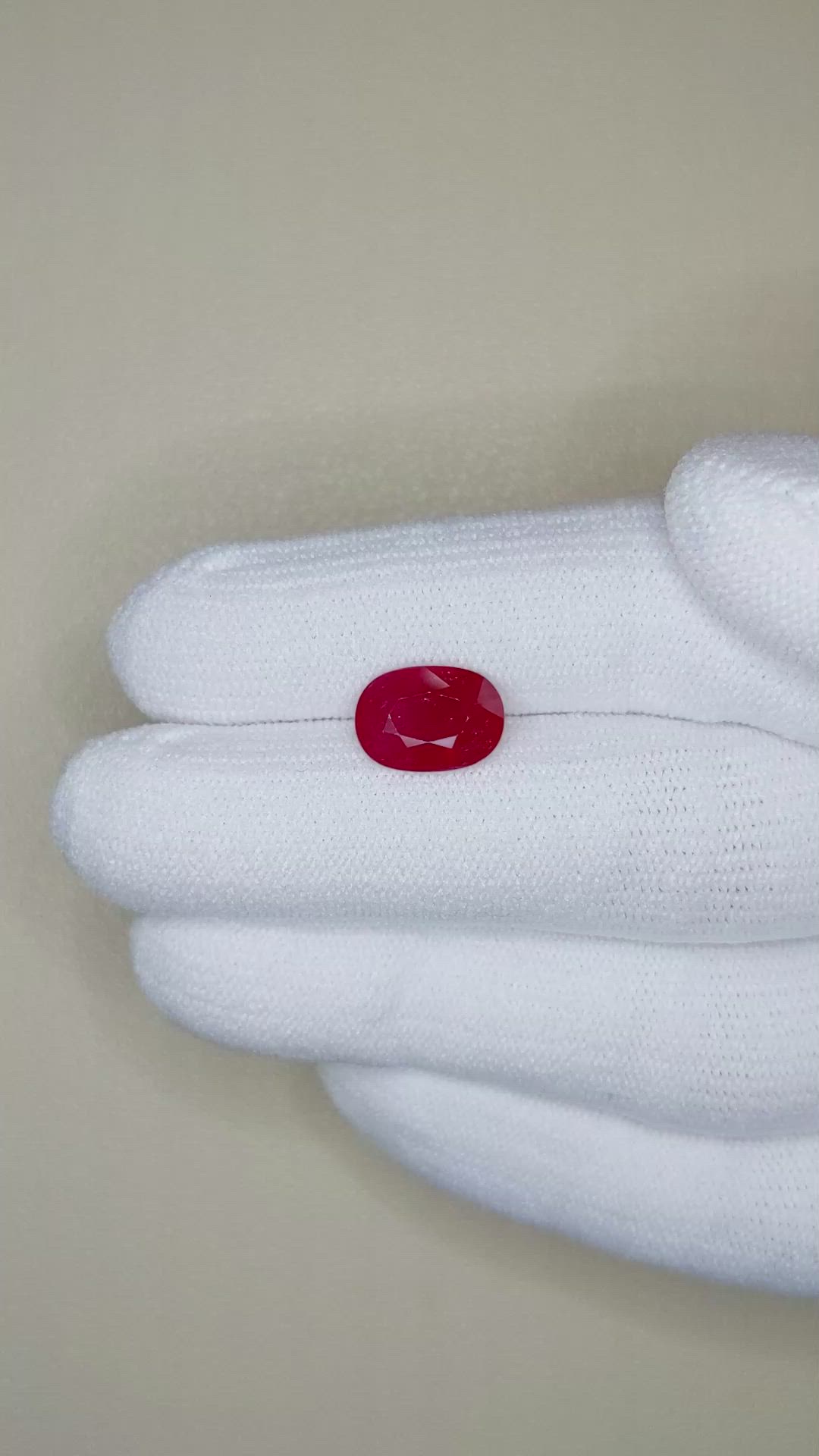 3.13 Ct. Ruby from Mozambique Size Video