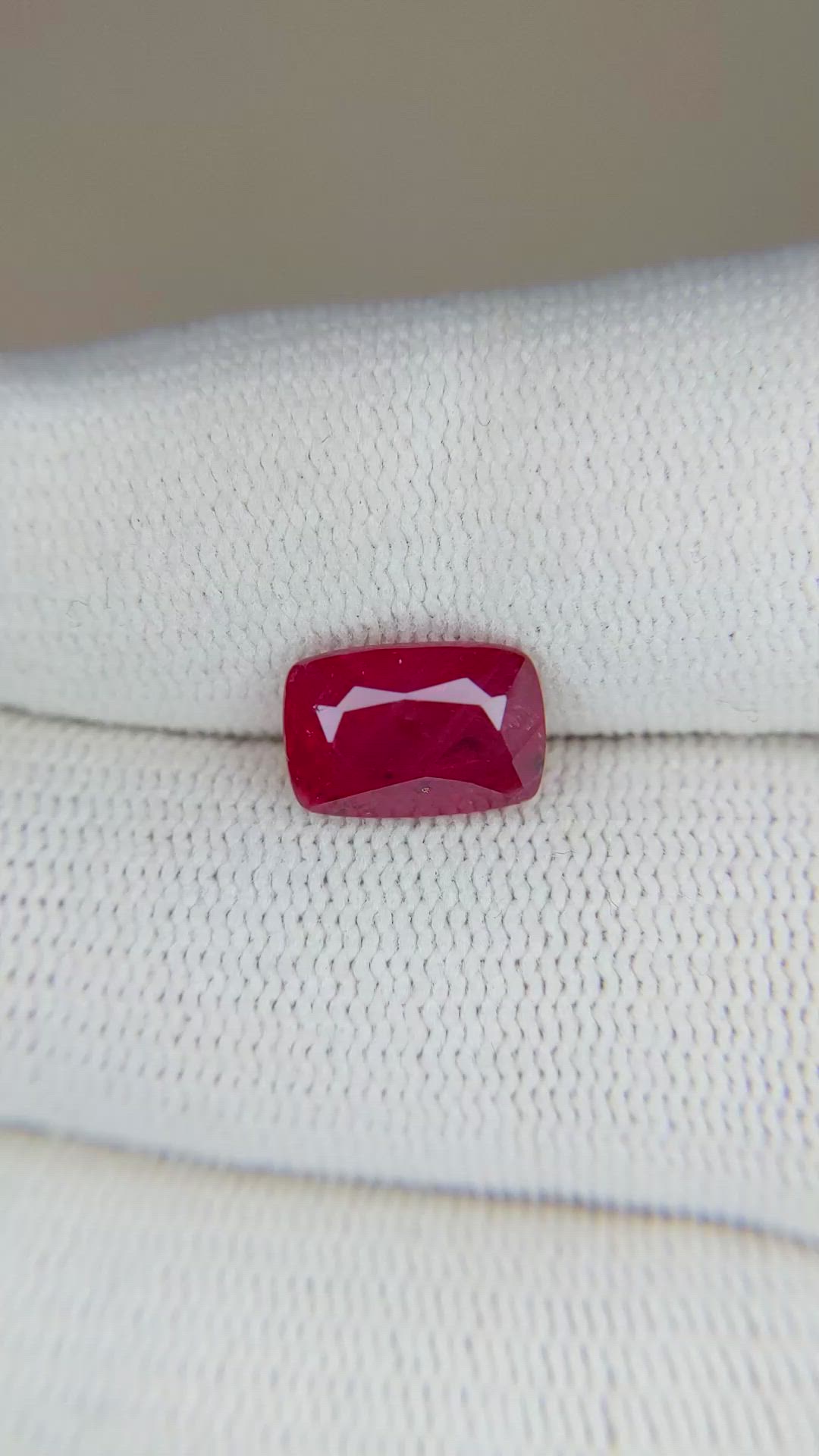 3.25 Ct. Ruby from Mozambique Size Video