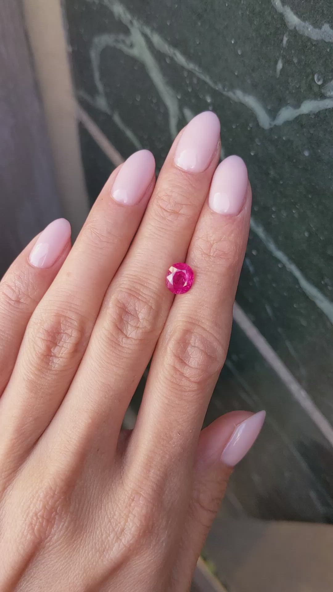 1.98 Ct. Ruby from Mozambique Size Video