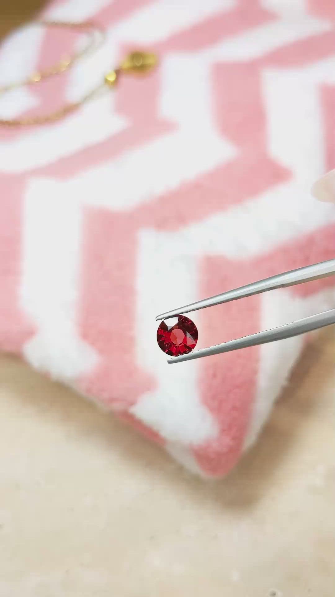 1.06 Ct. Ruby from Mozambique Size Video