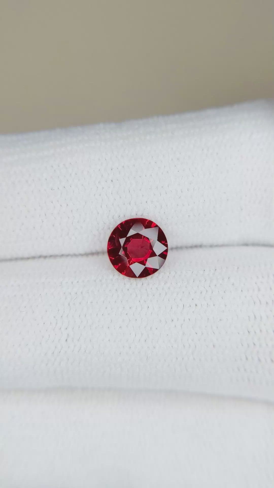 1.06 Ct. Ruby from Mozambique Size Video