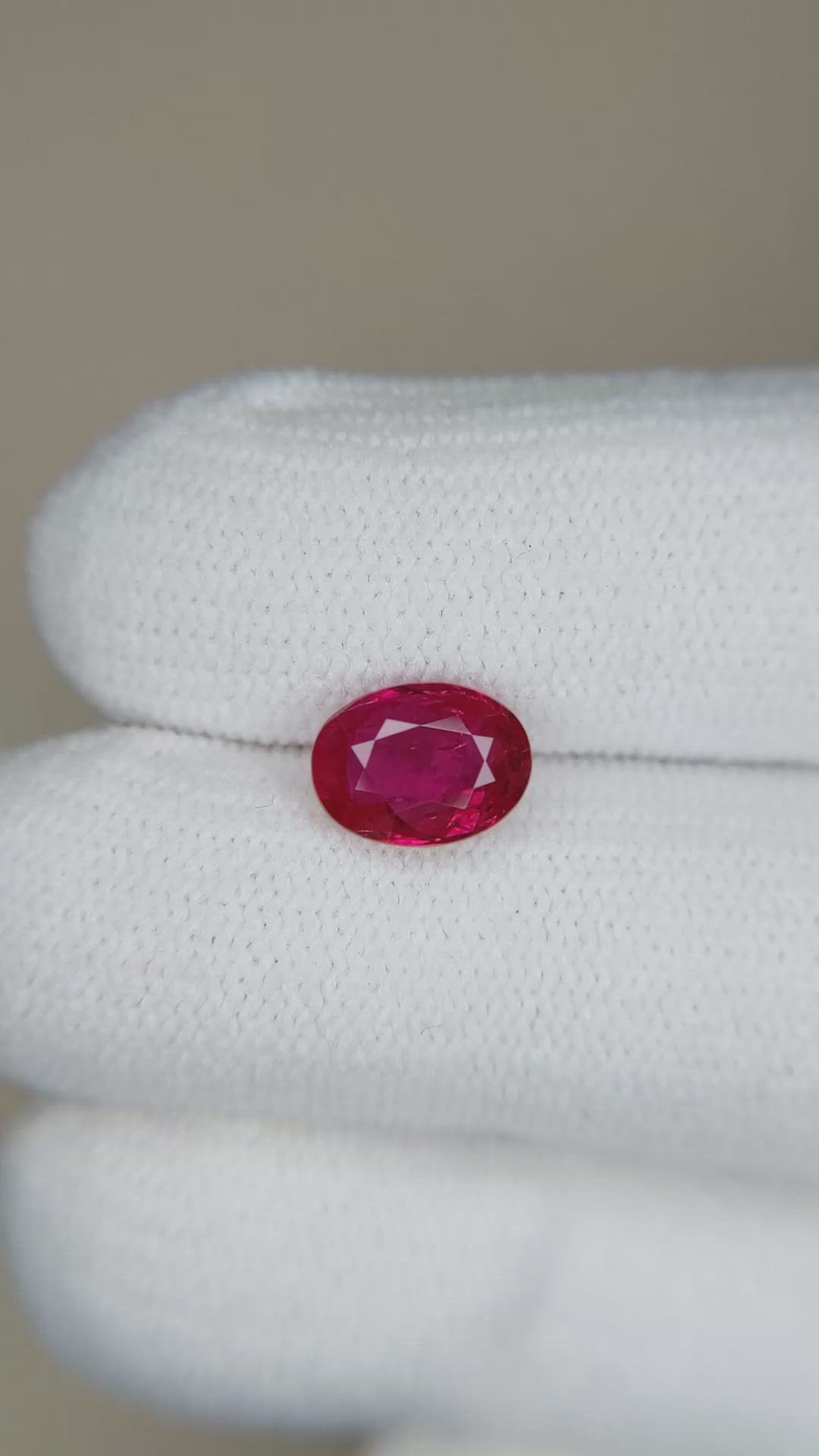 1.41 Ct. Ruby from Mozambique Size Video