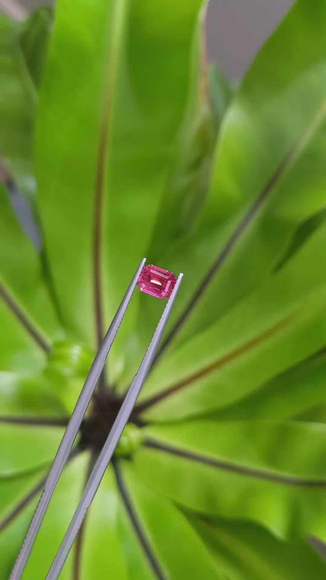 1.25 Ct. Ruby from Thailand Size Video