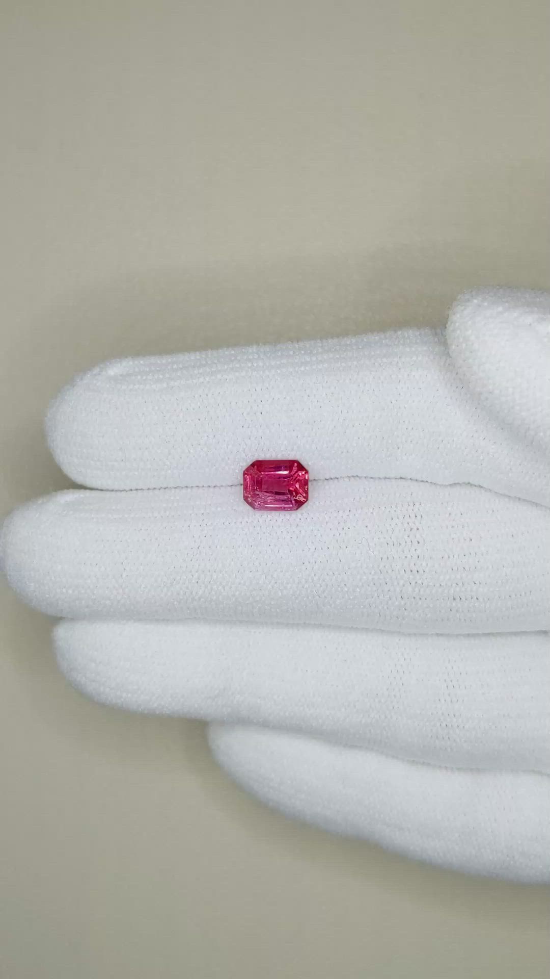 1.25 Ct. Ruby from Thailand Size Video