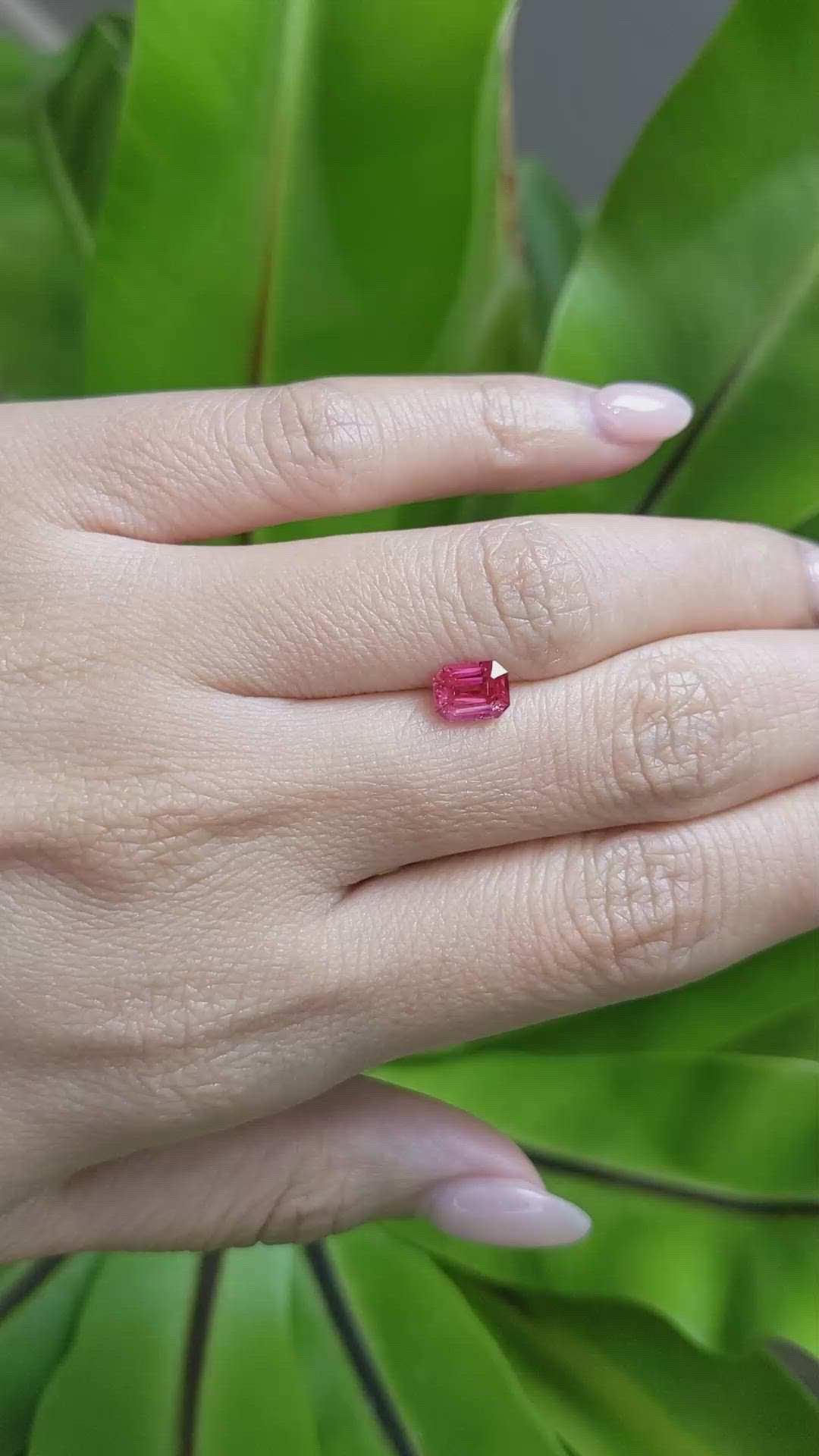 1.25 Ct. Ruby from Thailand Size Video