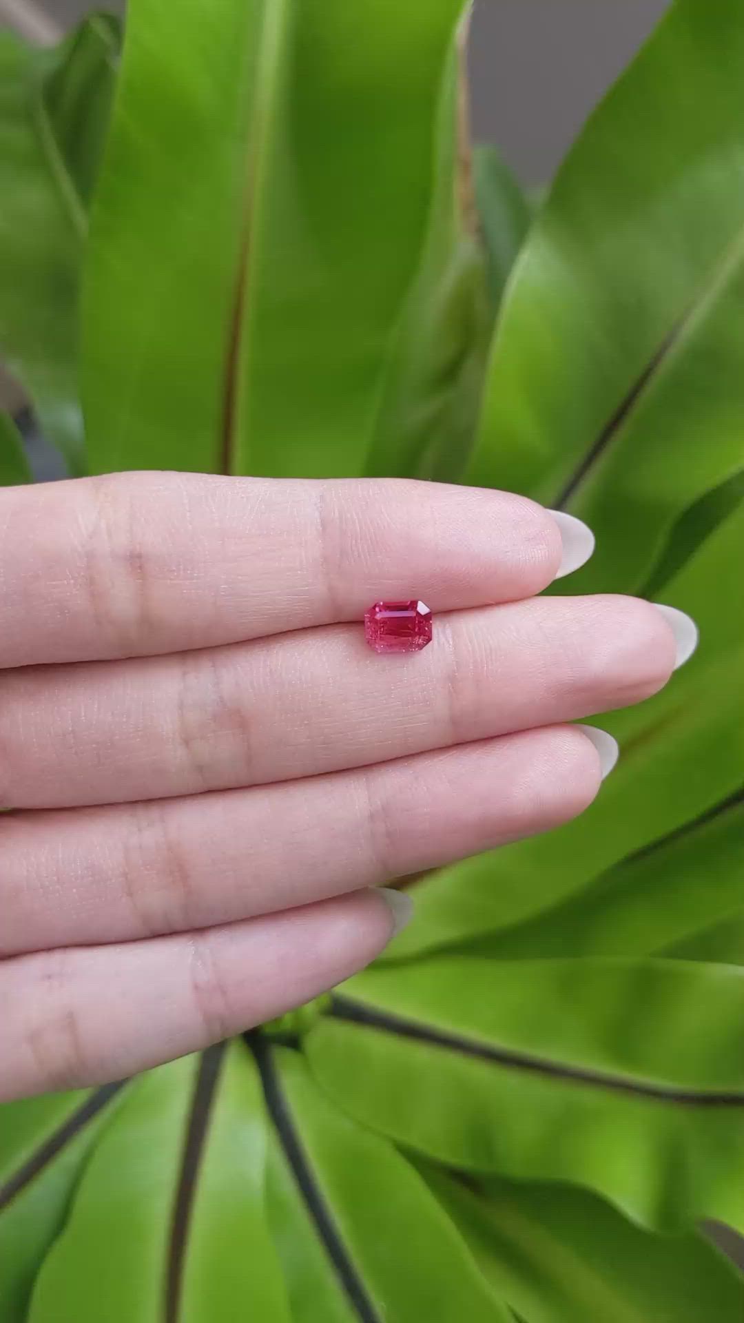 1.25 Ct. Ruby from Thailand Size Video