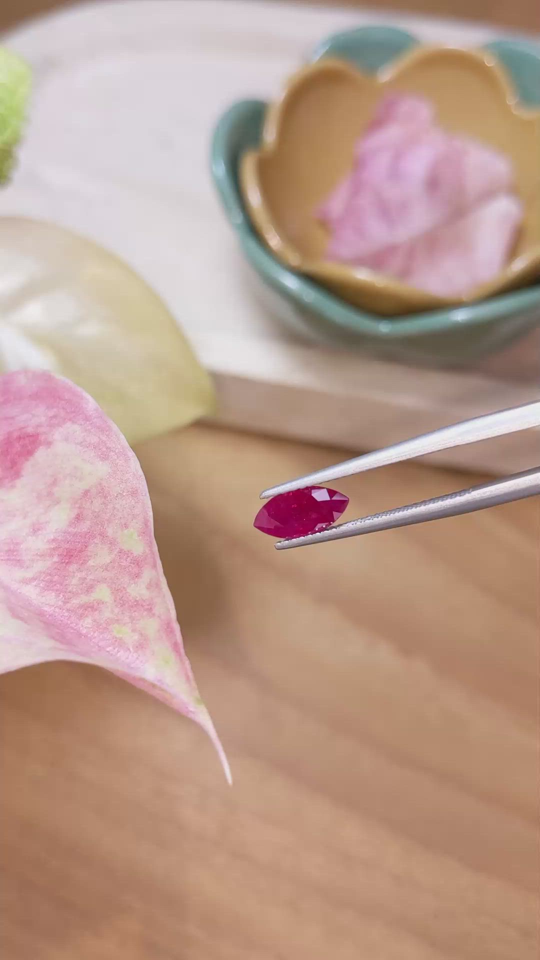 1.17 Ct. Ruby from Burma (Myanmar) Size Video