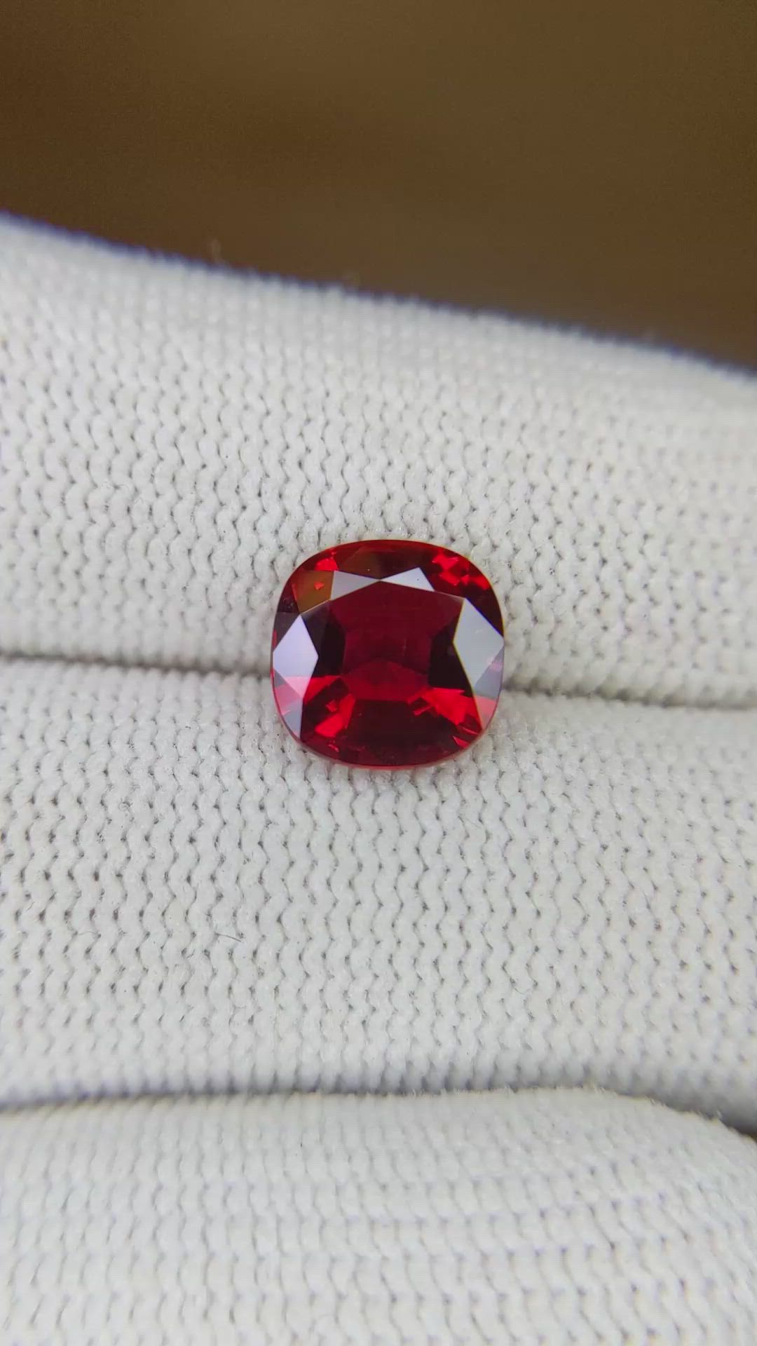 2.27 Ct. Ruby from Mozambique Size Video