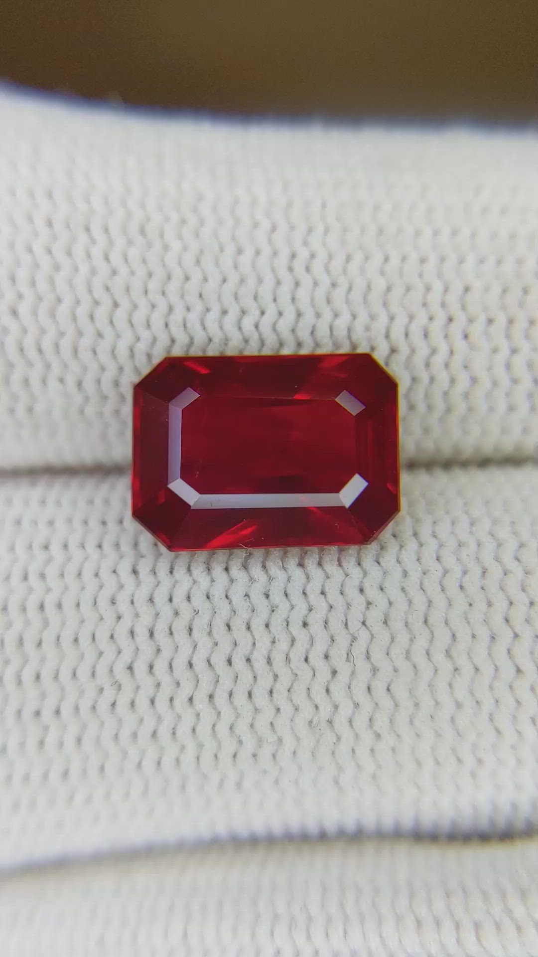 4.02 Ct. Ruby from Mozambique Size Video