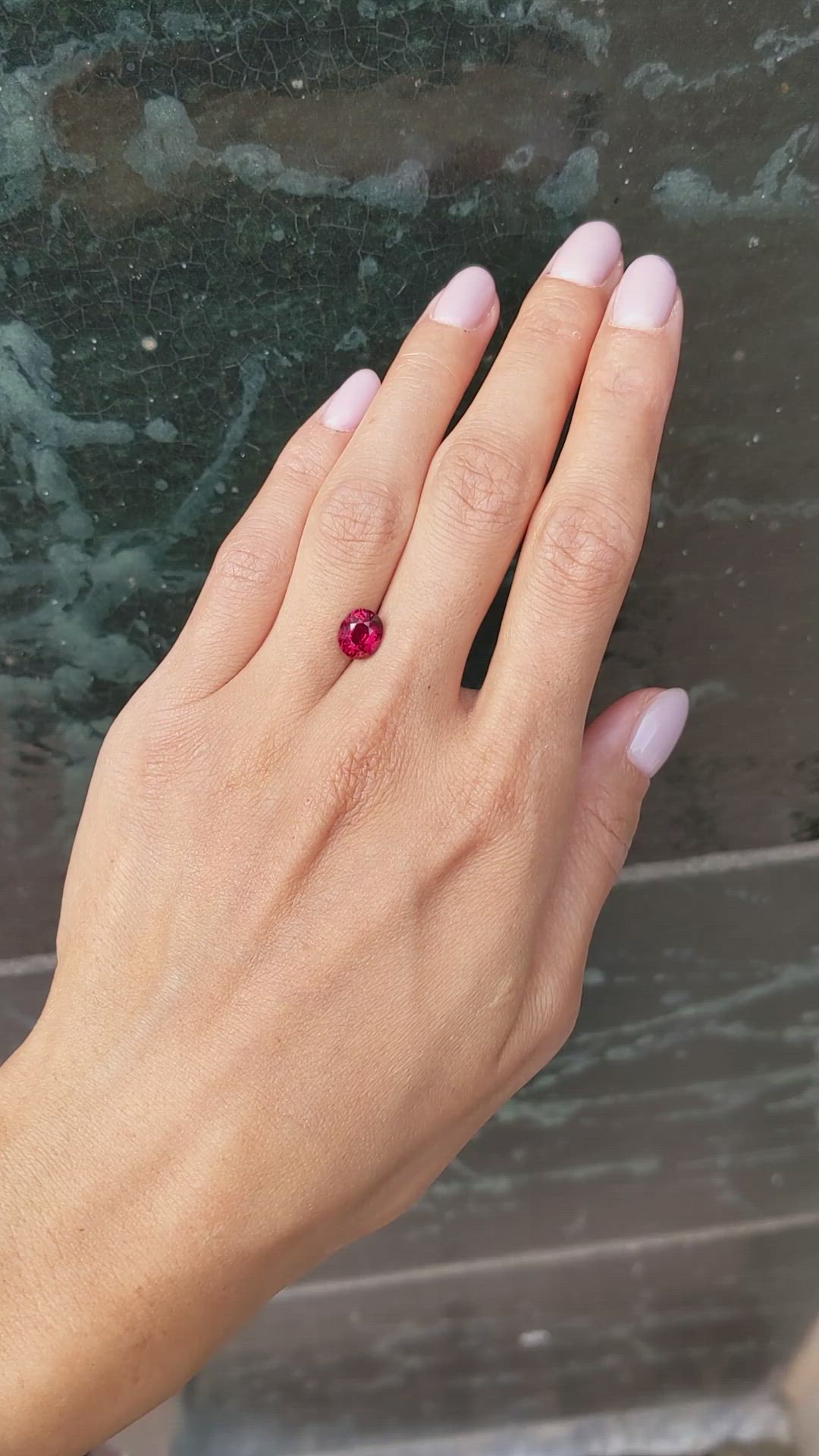 2.11 Ct. Ruby from Mozambique Size Video
