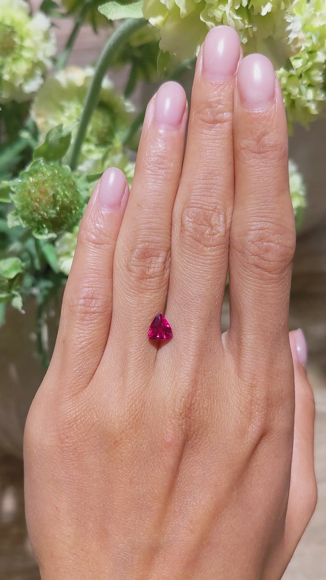 1.53 Ct. Ruby from Thailand Size Video