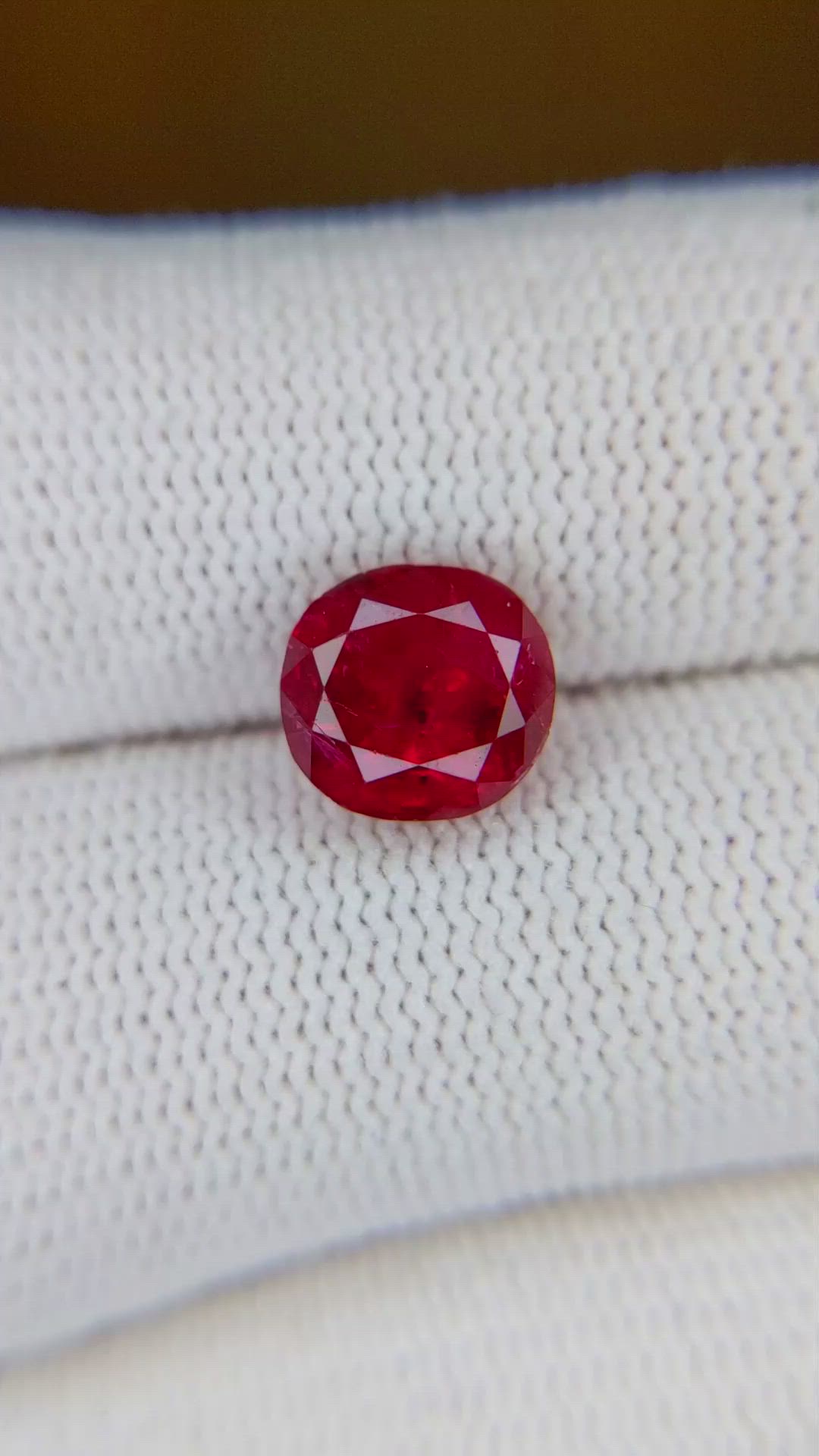2.68 Ct. Ruby from Thailand Size Video