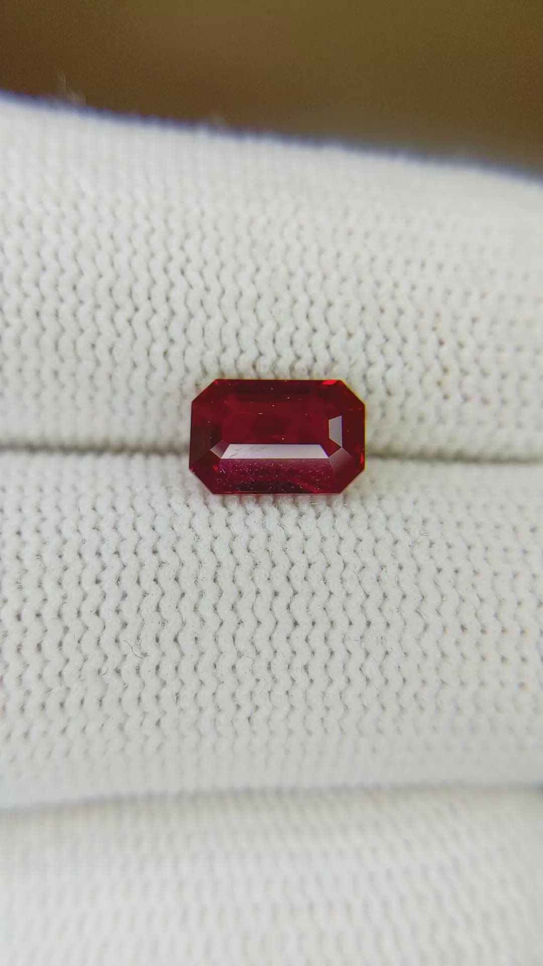 1.52 Ct. Ruby from Mozambique Size Video