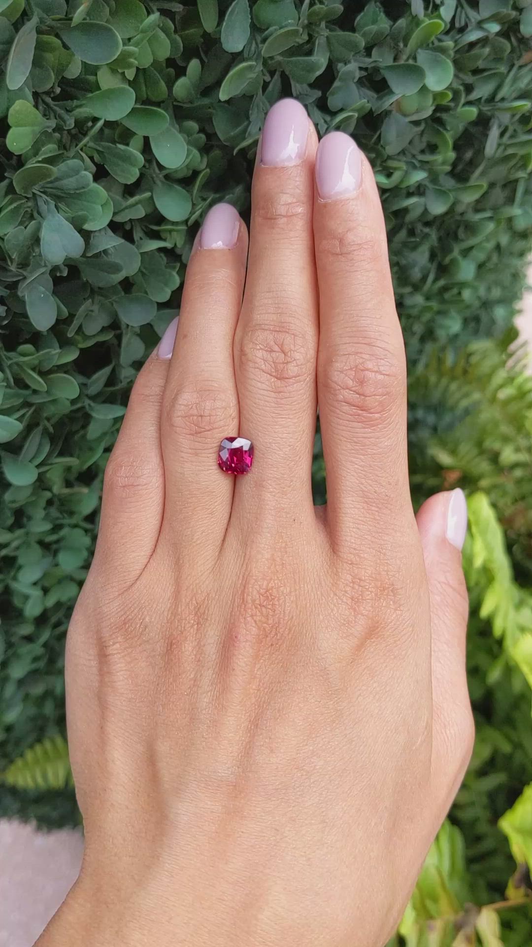 2.01 Ct. Ruby from Mozambique Size Video